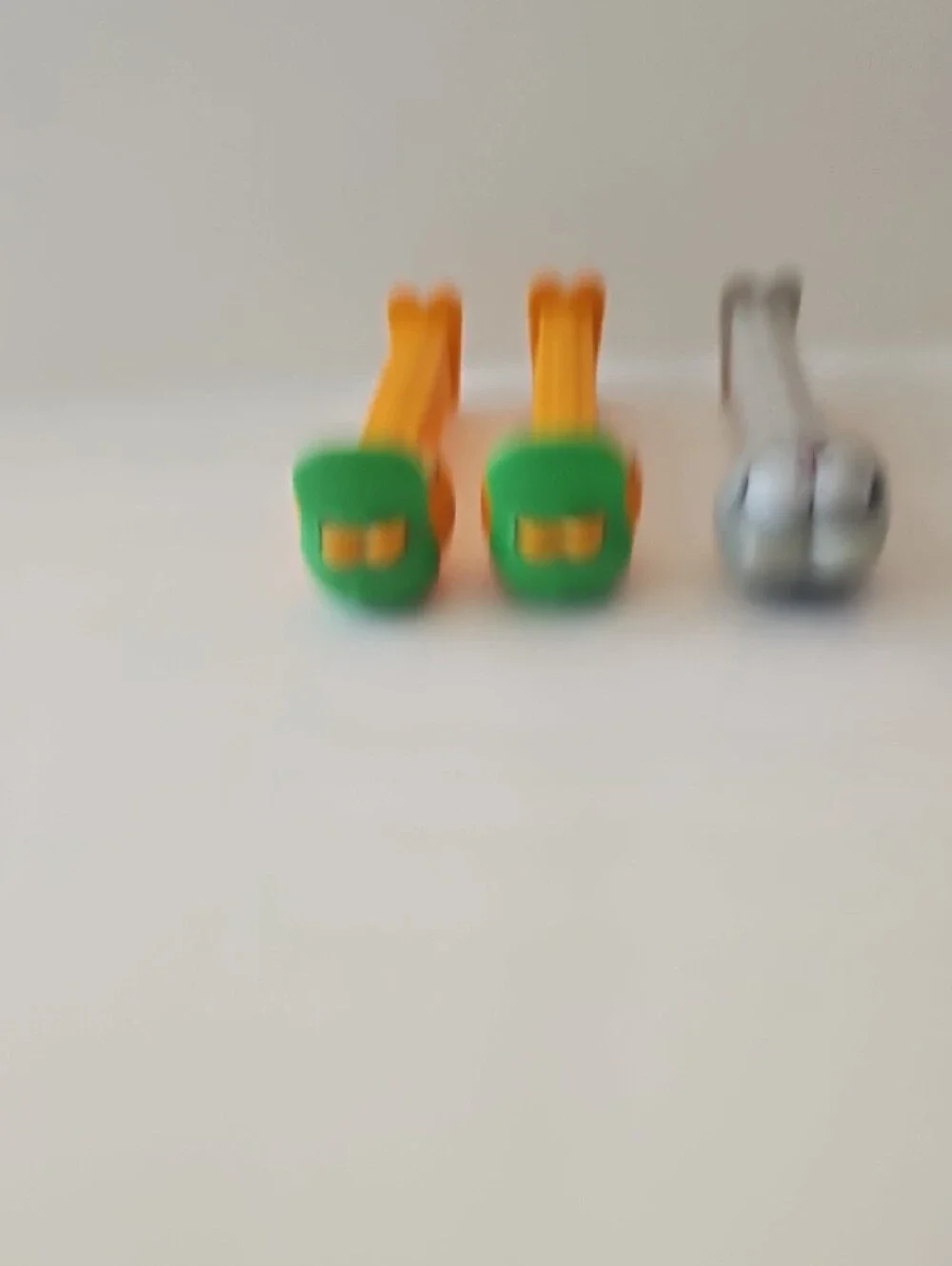 Garfield PEZ Candy Dispensers - Orange and Gray